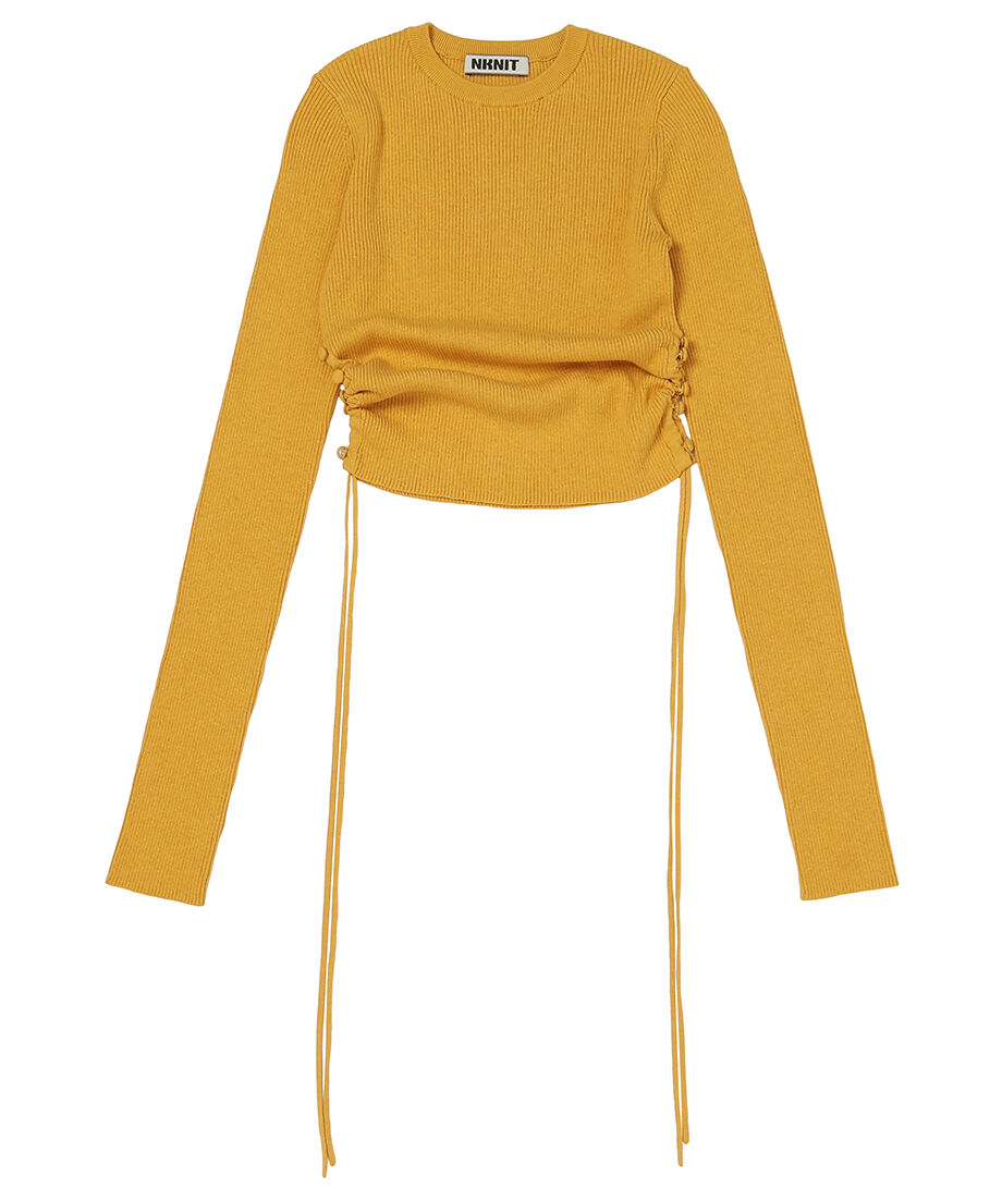rib side slit KNIT_2