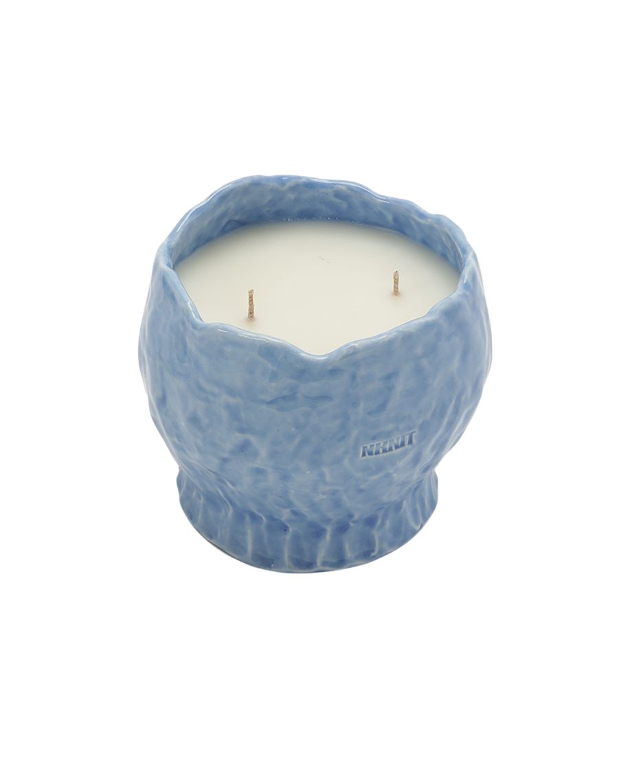 handmade ceramic candle L (MORNING GRASS)_7