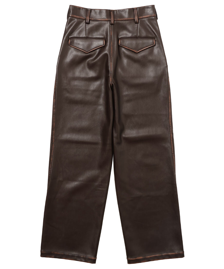 vegan leather high-rise pants_3