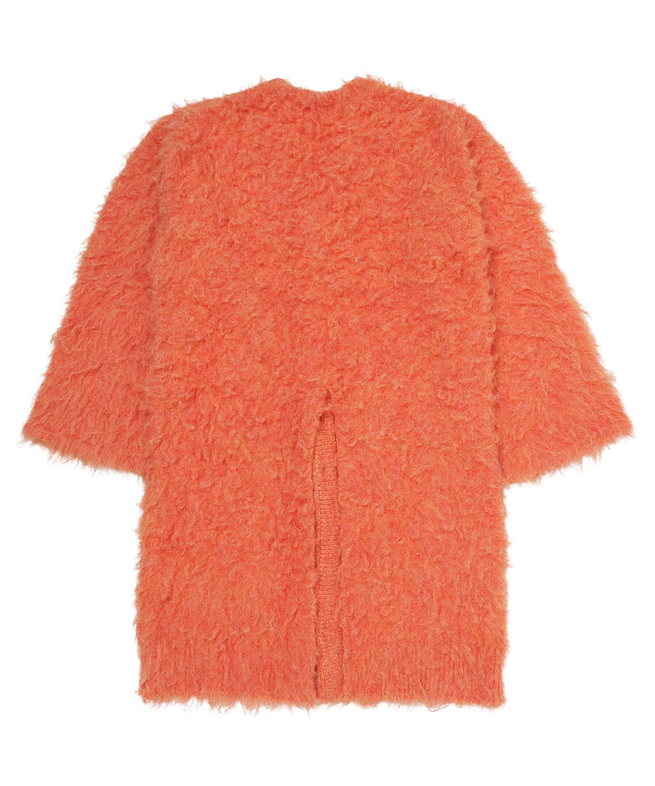 shaggy long KNIT cardigan_13
