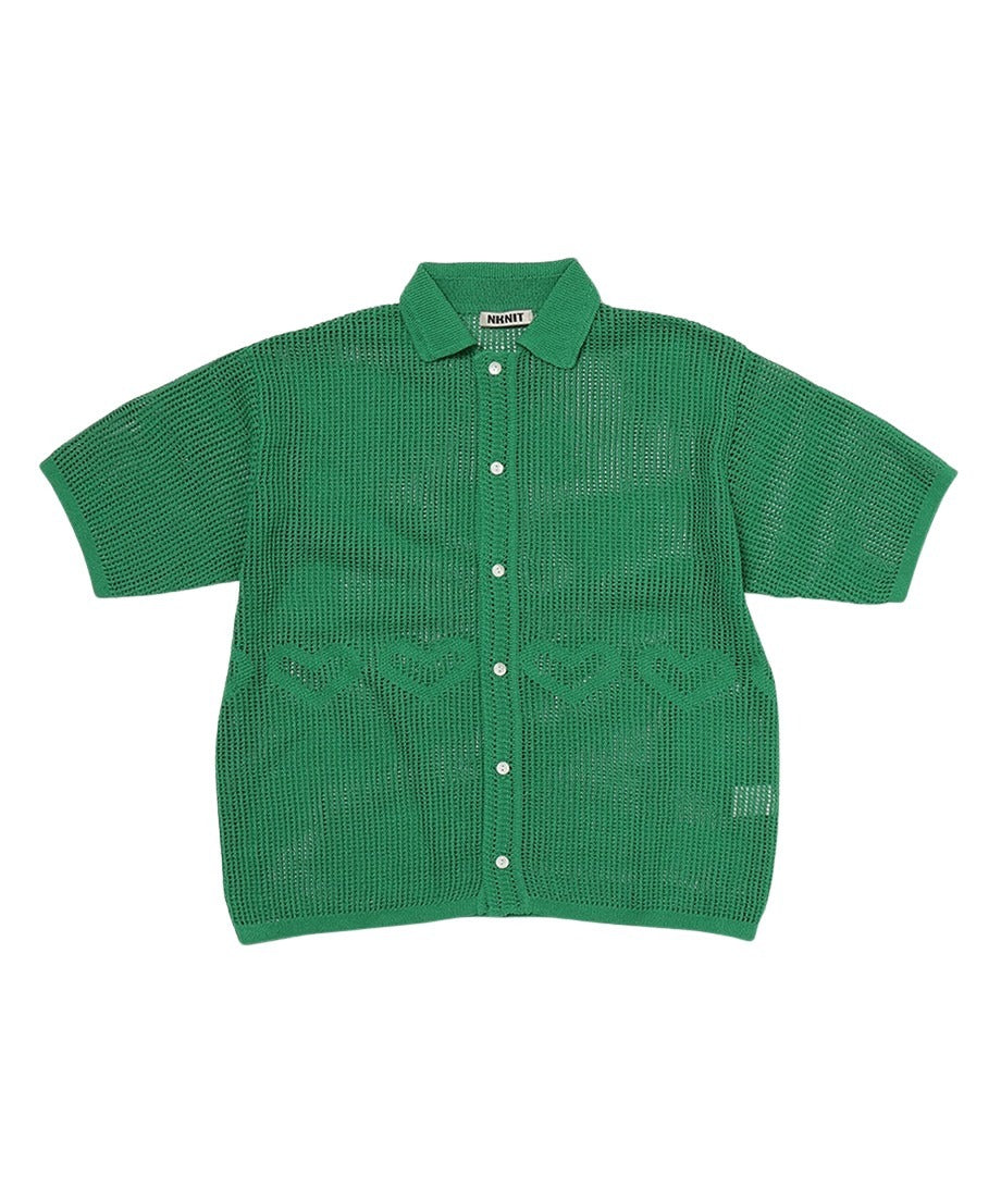 mesh ♡KNIT shirt_7