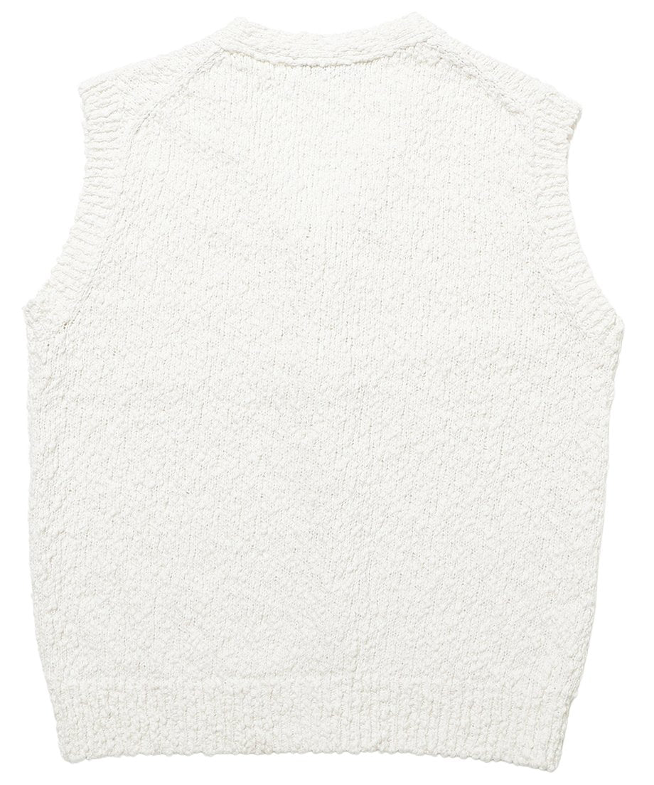 V-neck KNIT vest_11