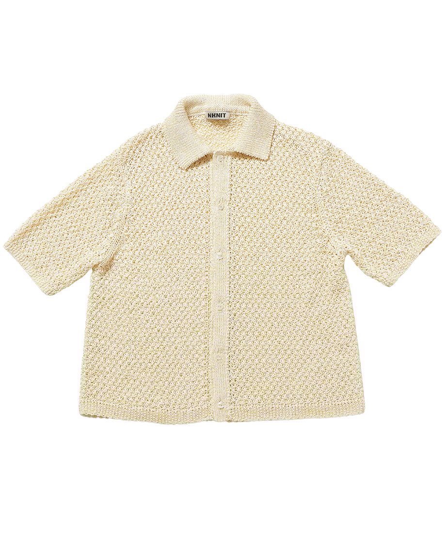 mix color KNIT shirt_7