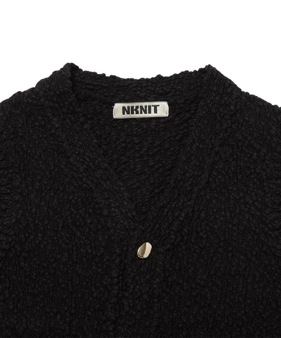 mini V-neck KNIT vest_9
