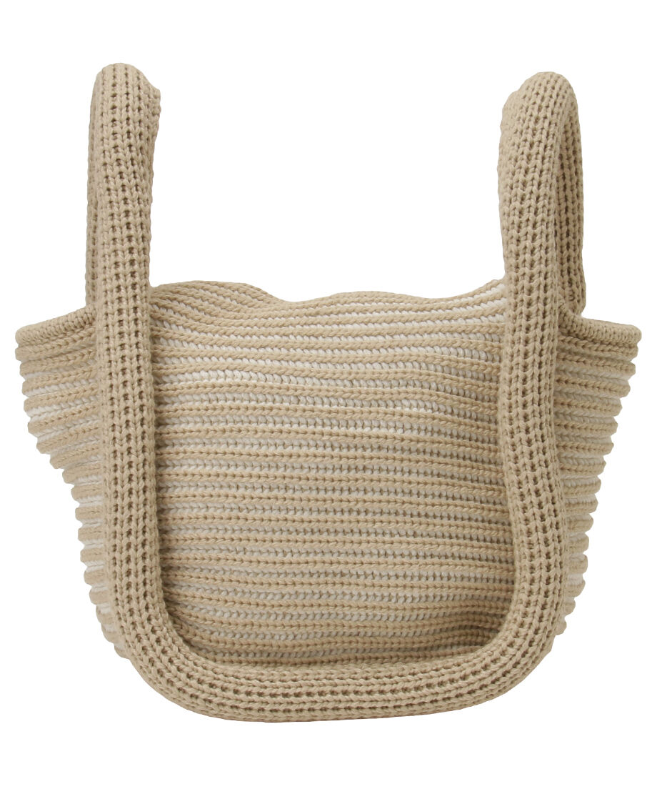 sponge striped hand bag_17