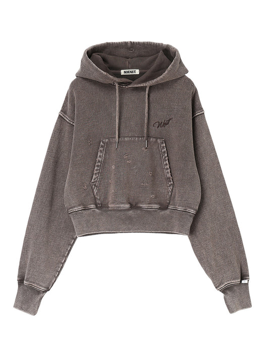 embroidery logo used finish hoodie【mini】