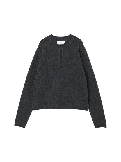 cashmere henley KNIT【large】