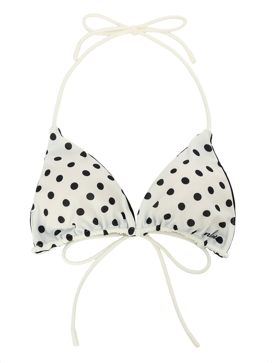 NKNIT リバーシブル ドット 水着 reversible swim bra top – NKNIT