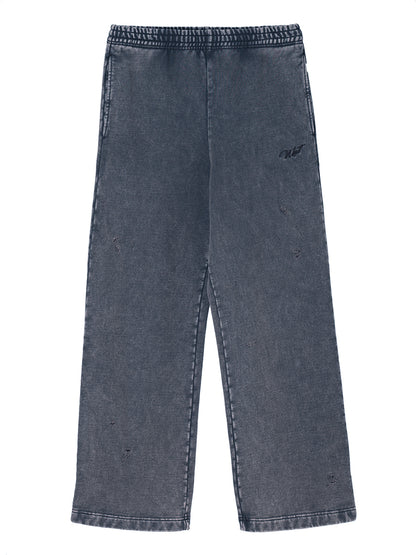 embroidery logo used finish sweatpants