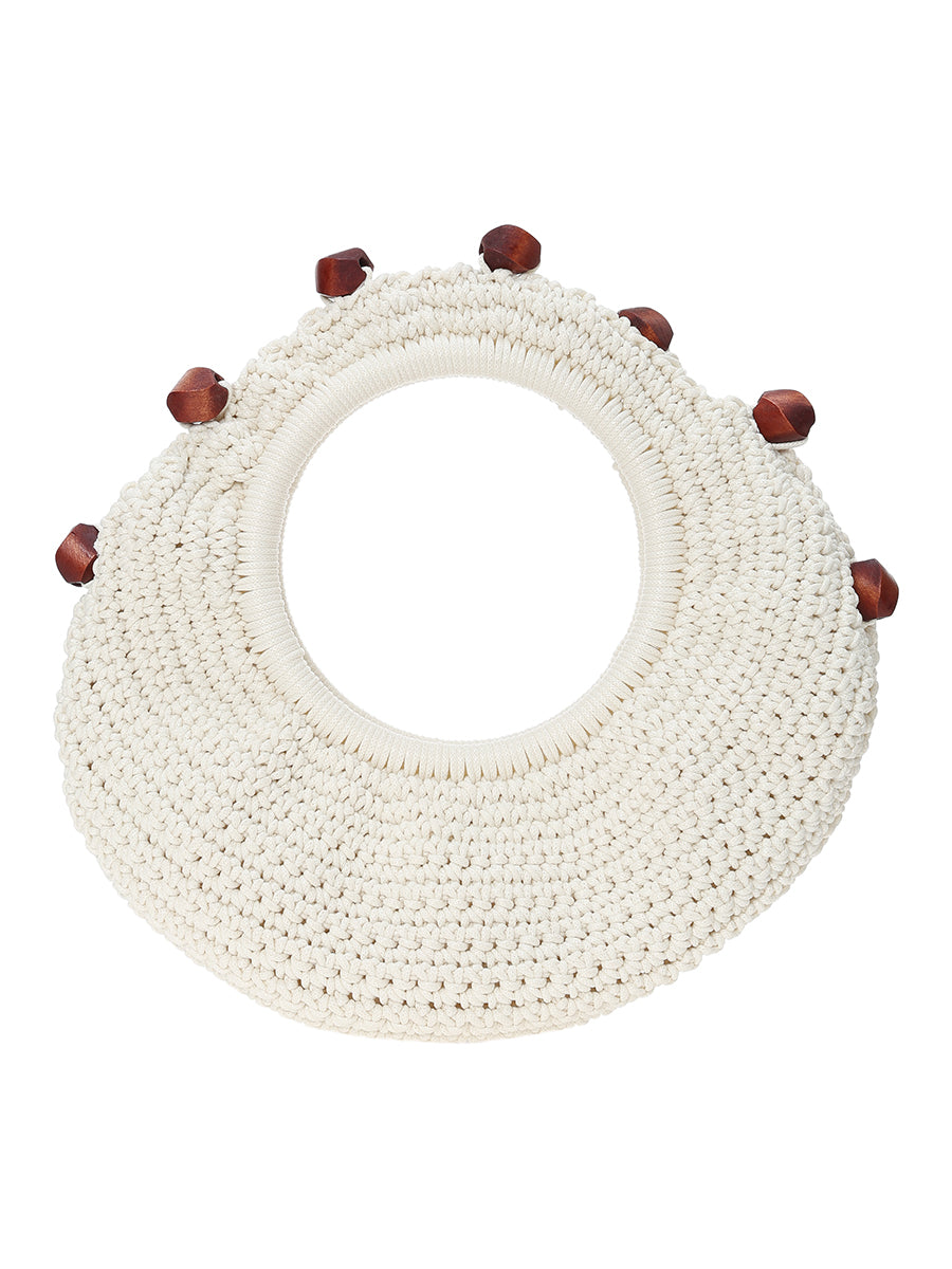 circle KNIT bag (small）