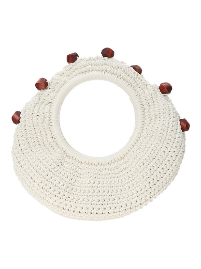 circle KNIT bag (small）