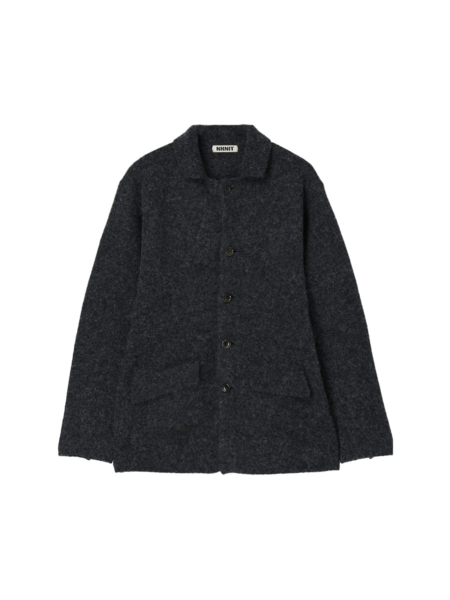 felting  KNIT shaped jacket