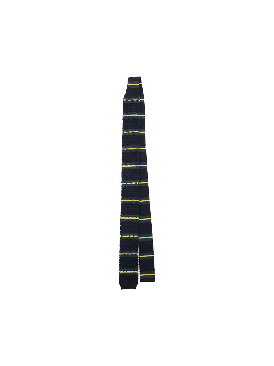 striped KNIT tie