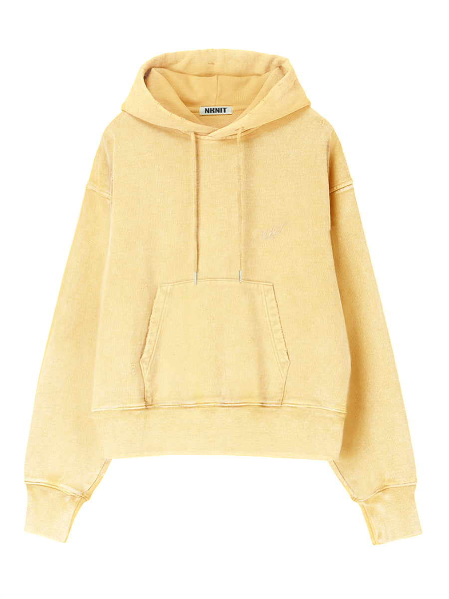 embroidery logo used finish hoodie【medium】