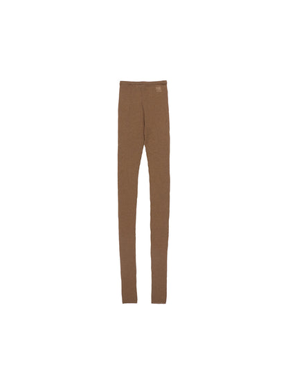 sheer rib KNIT leggings