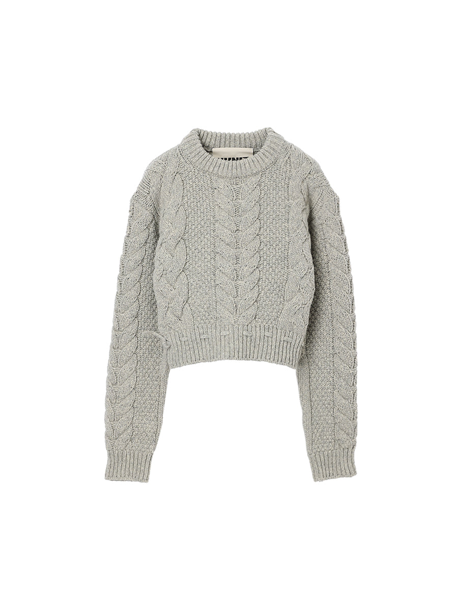 chunky cable KNIT