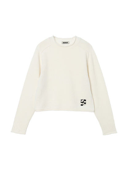 N logo roll-neck KNIT