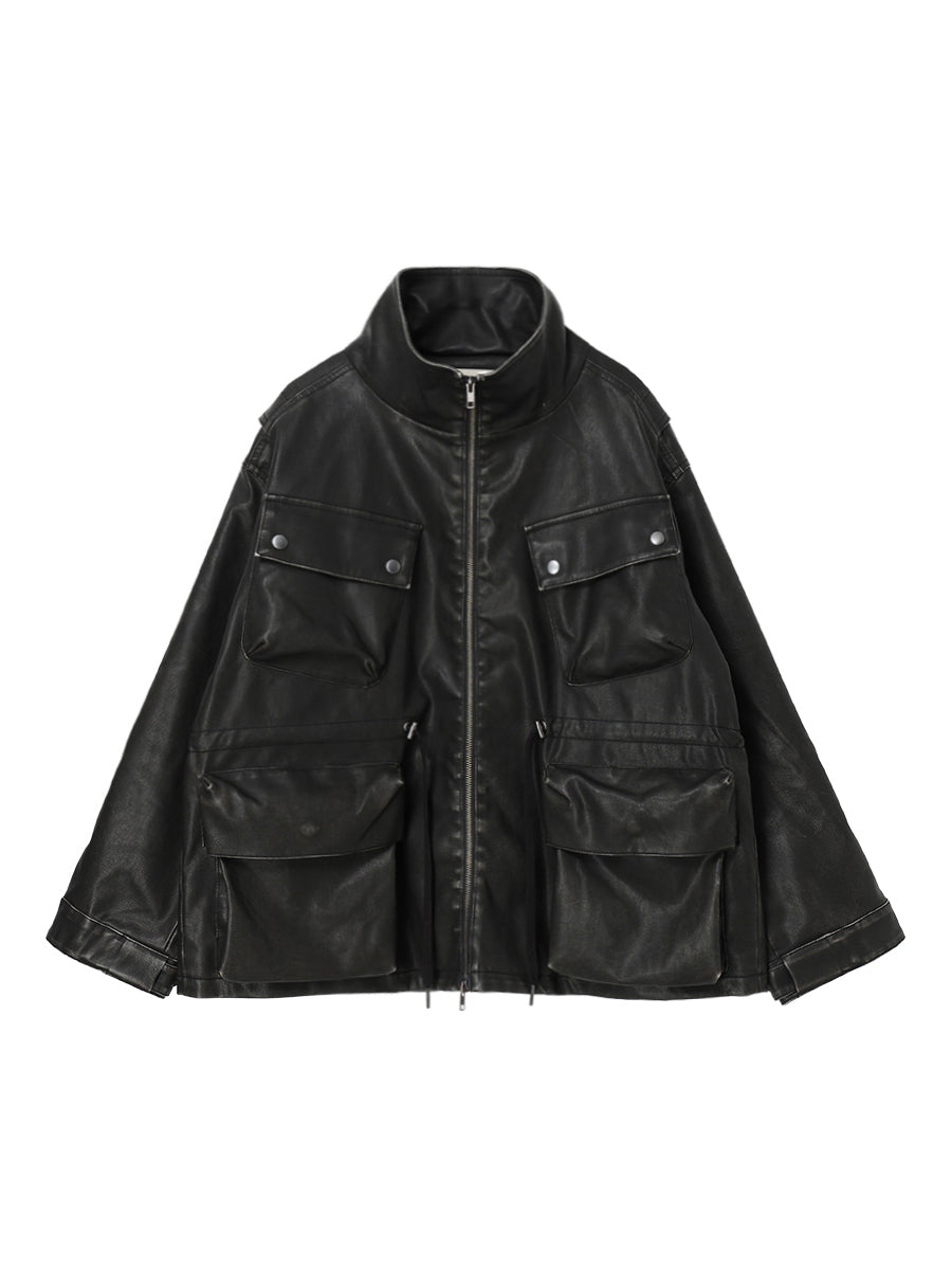 washed field jacket