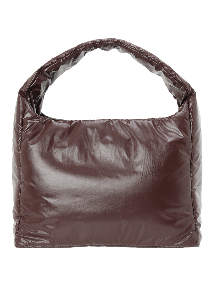 large padded box bag