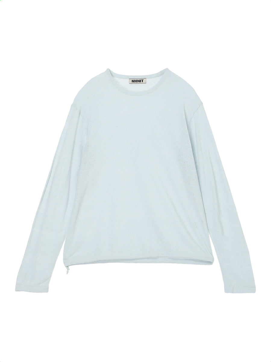 100% silk long sleeve KNIT