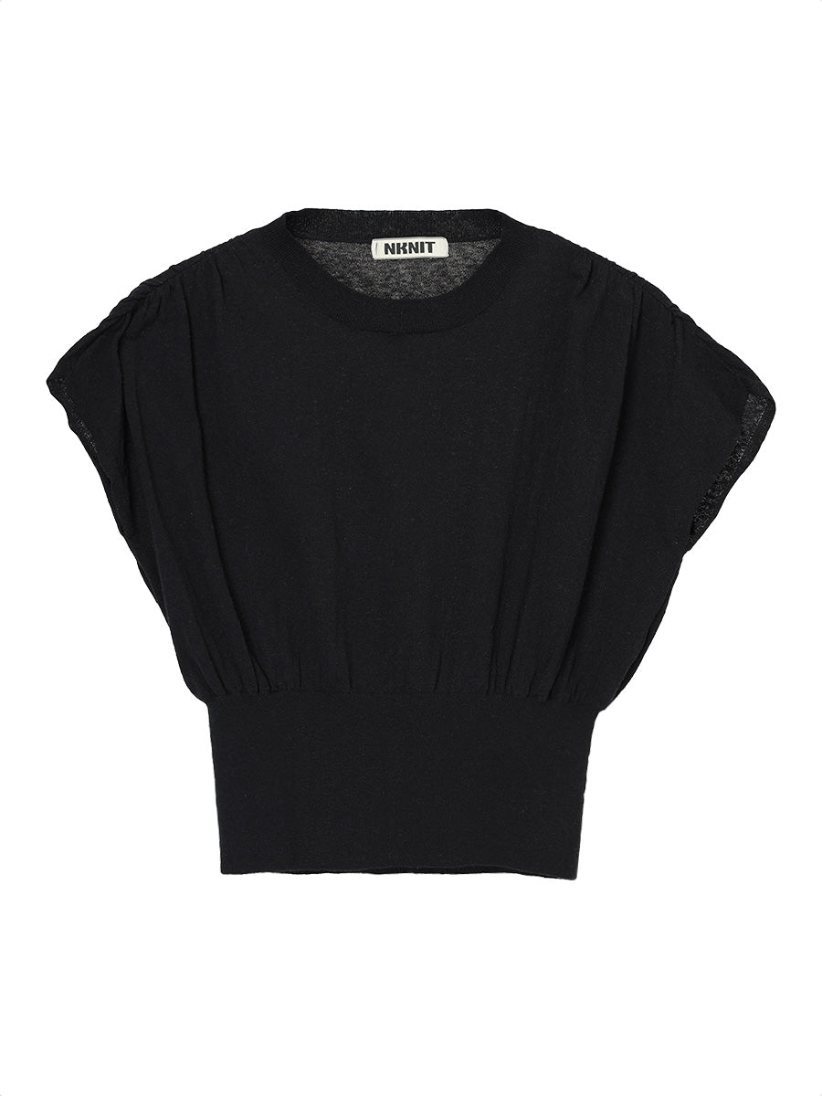 sheer gather KNIT – NKNIT