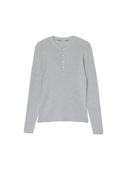 cotton henley KNIT