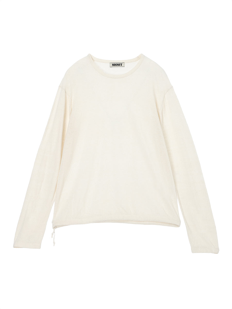 100% silk long sleeve KNIT