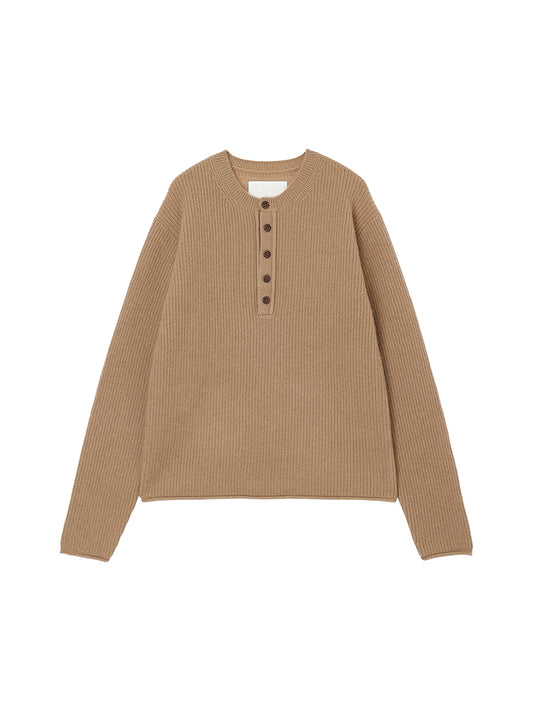 cashmere henley KNIT【large】
