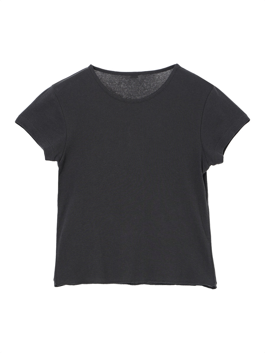 cotton/cashmere feathery T-shirt (mini)