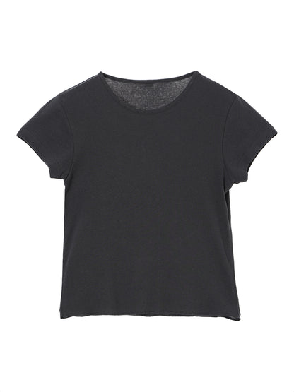 cotton/cashmere feathery T-shirt (mini)