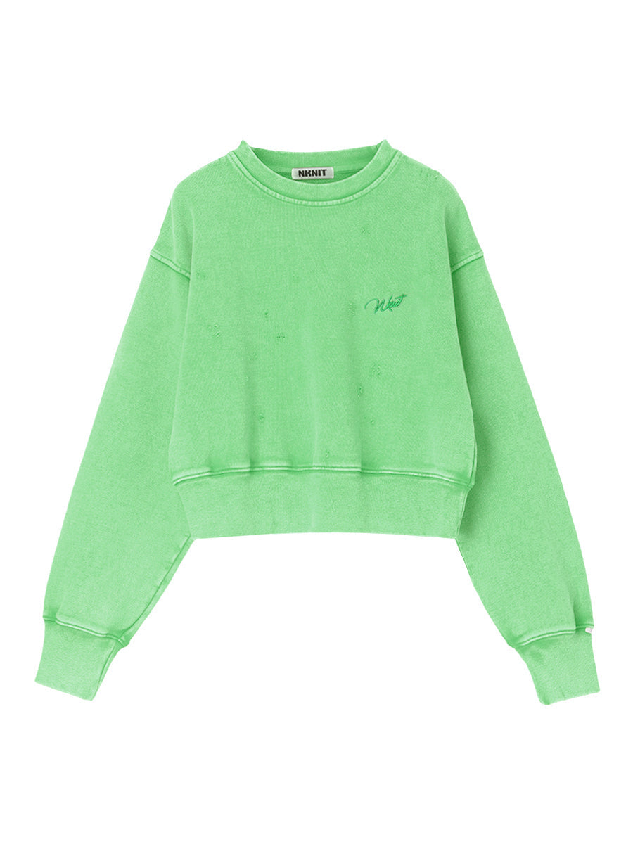 embroidery logo used finish sweat【mini】
