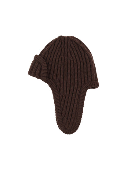 earflap KNIT beanie