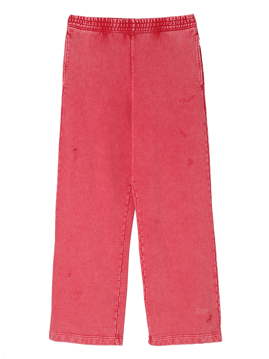 embroidery logo used finish sweatpants – NKNIT