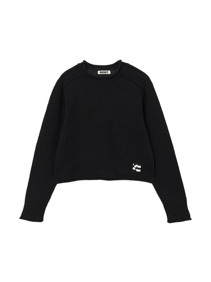 N logo roll-neck KNIT