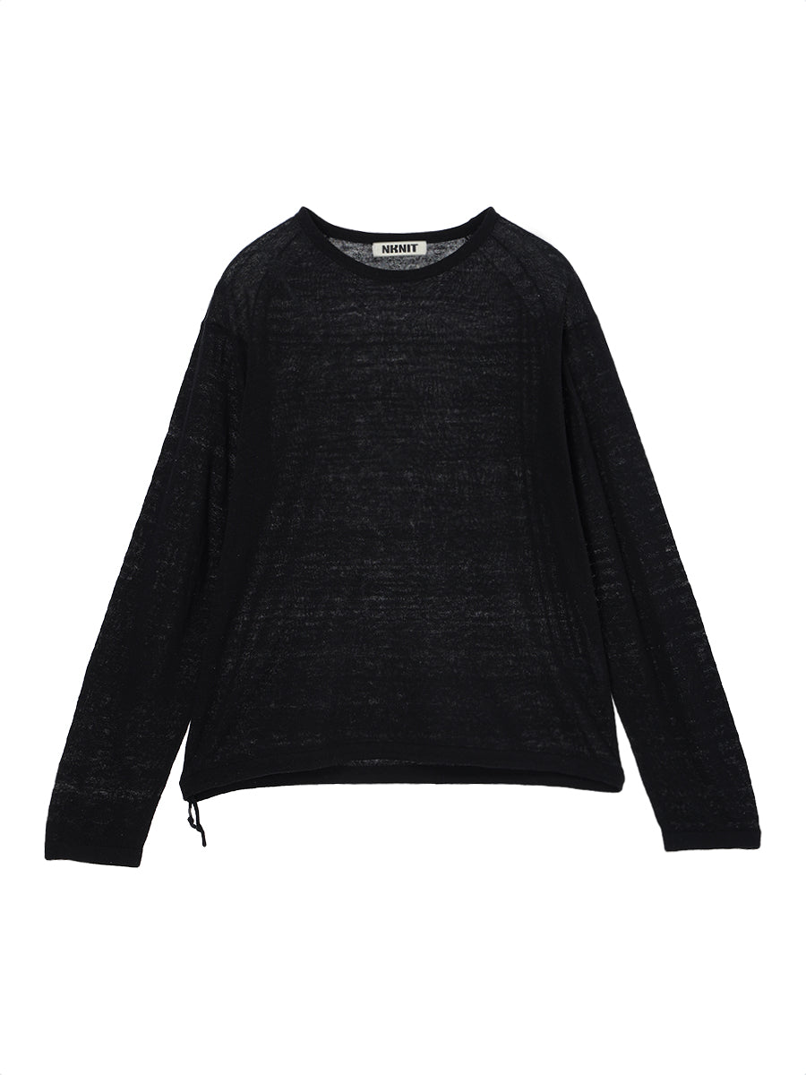 100% silk long sleeve KNIT