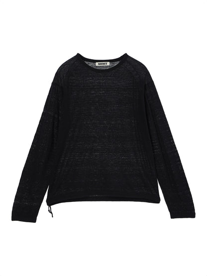 100% silk long sleeve KNIT
