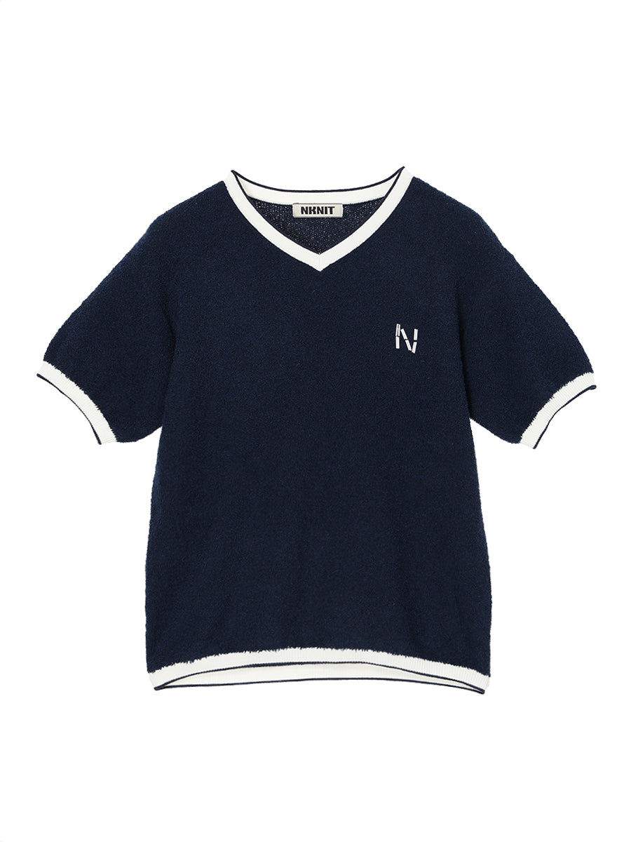 beads logo pile KNIT