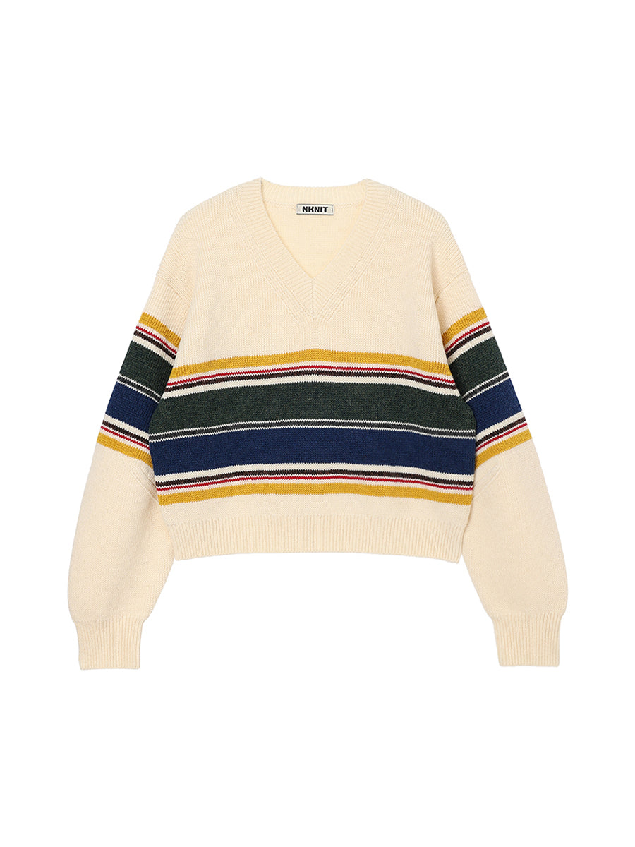 bent elbow wool KNIT