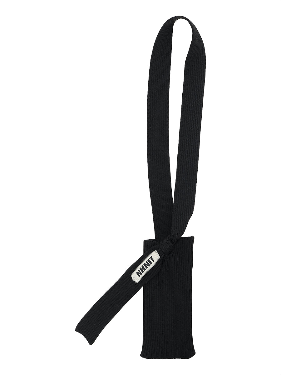 stretchy rib KNIT multi bag