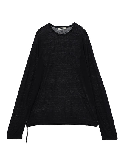 100% silk long sleeve KNIT