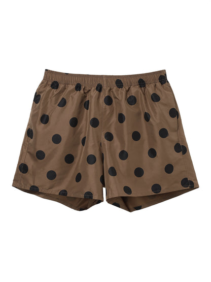 dot swim shorts