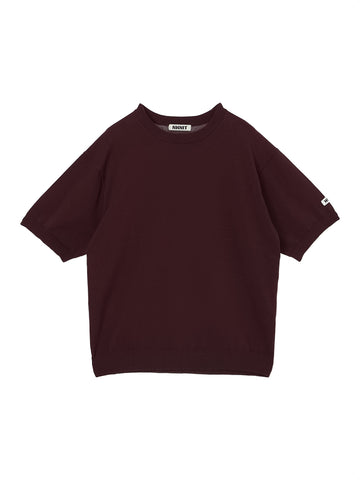 cotton/acetate KNIT t-shirt（large) – NKNIT