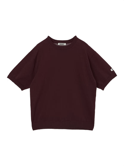 cotton/acetate KNIT t-shirt（large)