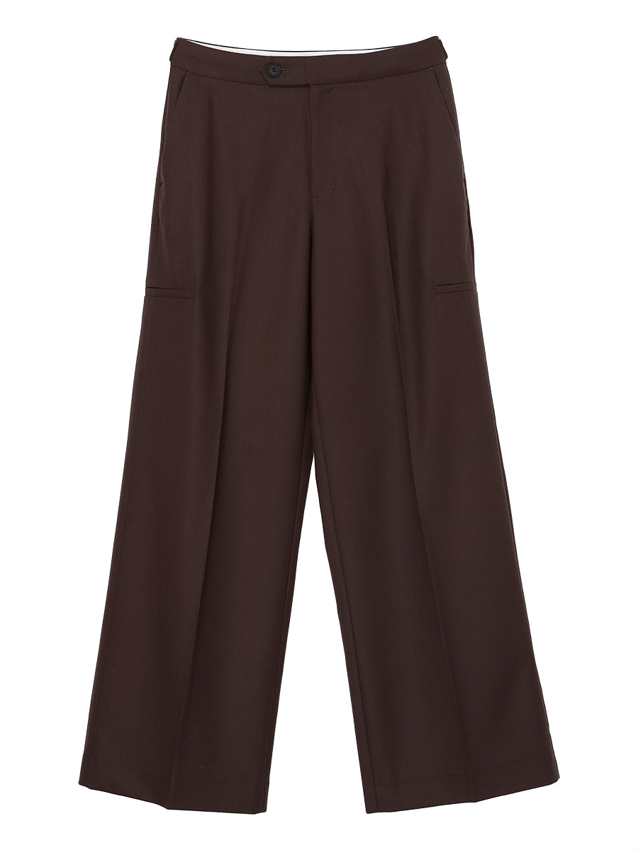 【NKNIT】 low rise slacks サイズ③ low rise slacks – NKNIT