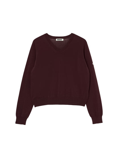 basic v-neck KNIT