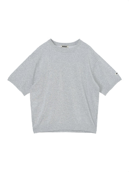 cotton/acetate KNIT t-shirt（large)