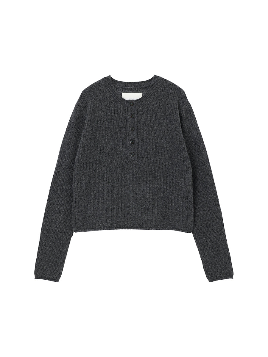 cashmere henley KNIT【mini】