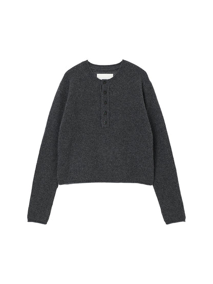cashmere henley KNIT【mini】