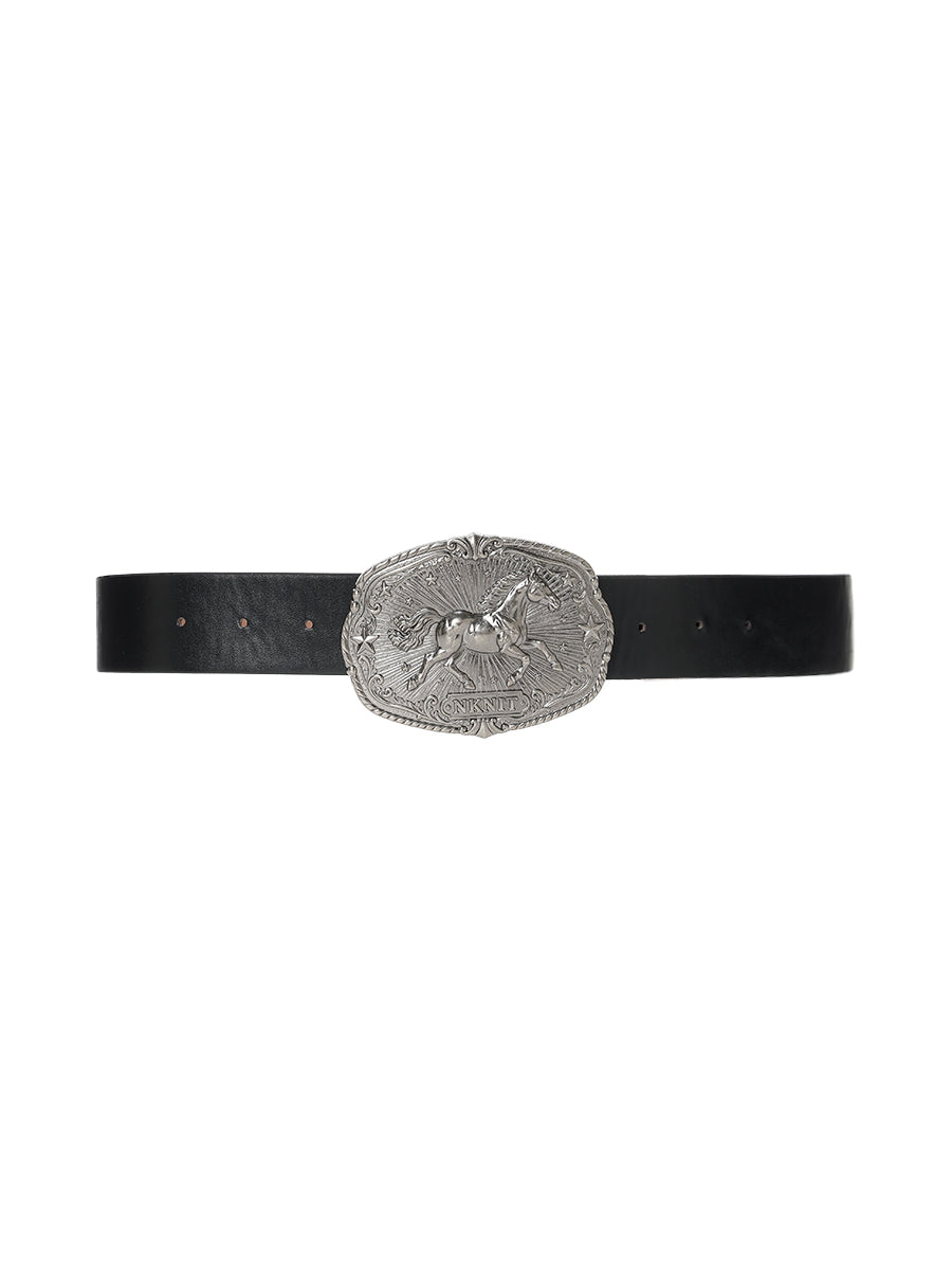 heritage horse buckle belt