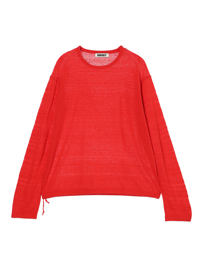 100% silk long sleeve KNIT